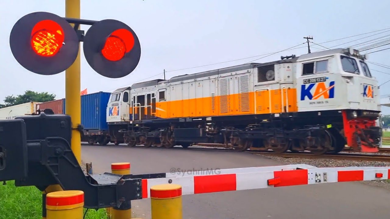 Kompilasi Random Perlintasan Kereta Api WANTECH dan ALKMAAR