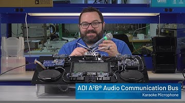 Analog Devices A²B Audio Demo - Karaoke Microphone