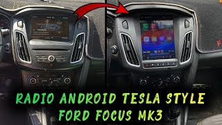 Upgrade your Ford focus with a 9.7 inch Android autoradio tesla style Upgrade your Ford focus with a 9.7 inch Android autoradio tesla style