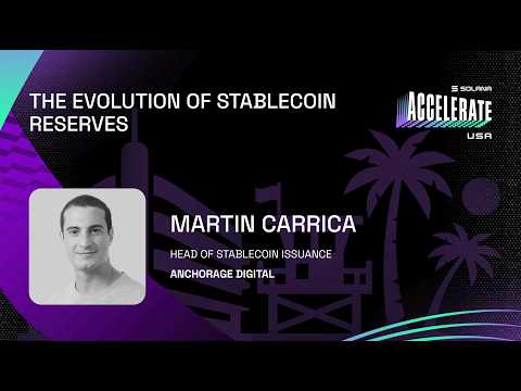 Accelerate USA 2026: The Evolution of Stablecoin Reserves