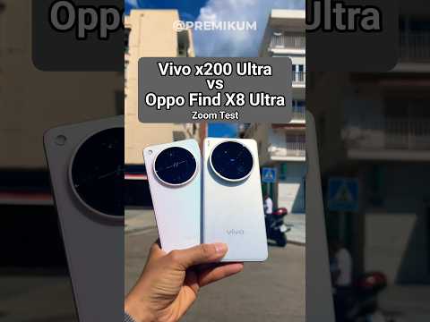 Vivo x200 Ultra vs Oppo Find X8 Ultra CAMERA TEST: The Best Zoom!