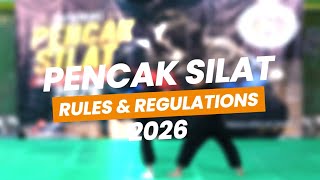 2026 Pencak Silat Rules