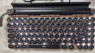 앱코 레트로 기계식키보드 윤활 타건 Asmr풀튜닝 Tw1867