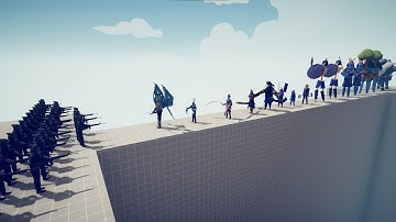 Can Military Soldiers Defend The Bridge From EVERYTHING? Totally Accurate Battle Simulator TABS