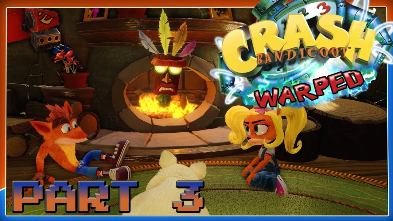 Crash Bandicoot Warped N. Sane Trilogy Warp Room 3 YouTube