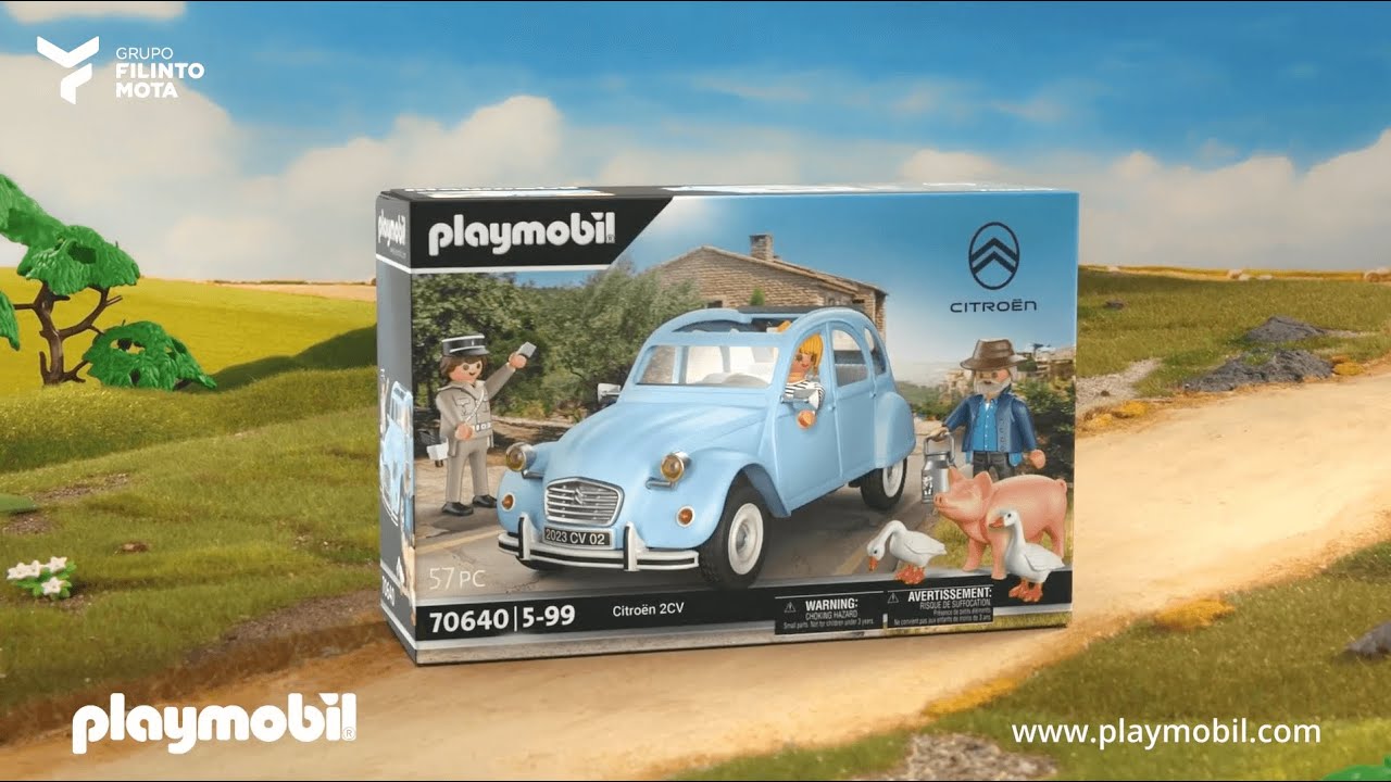 Citroën 2CV x Playmobil