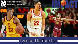 Potential 2020 NBA Draft Lottery Pick Tyrese Haliburton Shooting Workout w/ IMPACT BASKETBALL
