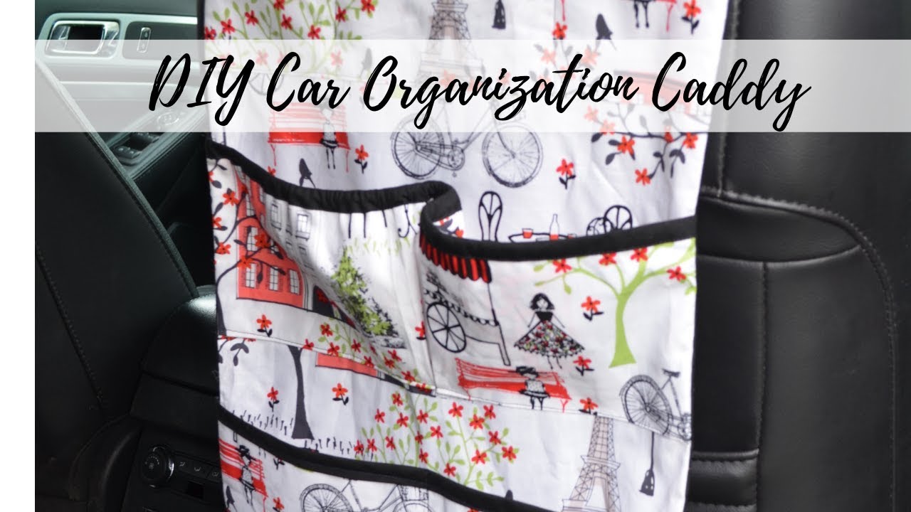 Canvas Car Storage Bag Templates&Tutorial®