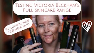 NEW SKINCARE ROUTINE FROM VICTORIA BECKHAM - fully tested on my mature skin