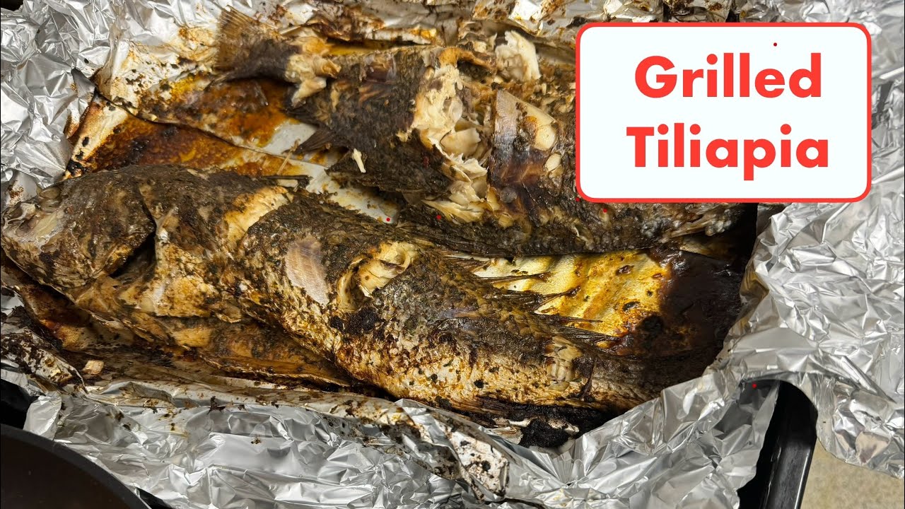 Grilled Tilapia and Plantain, w/ Tomato and Onion Sauce YouTube