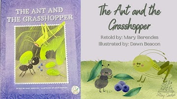 📚The Ant & the Grasshopper 🐜 Read Aloud Stories for Kids~with Morals/Lesson