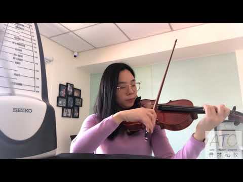 篠崎小提琴教本／第一冊／第86首 嘉禾舞曲／示範演奏：大妍老師