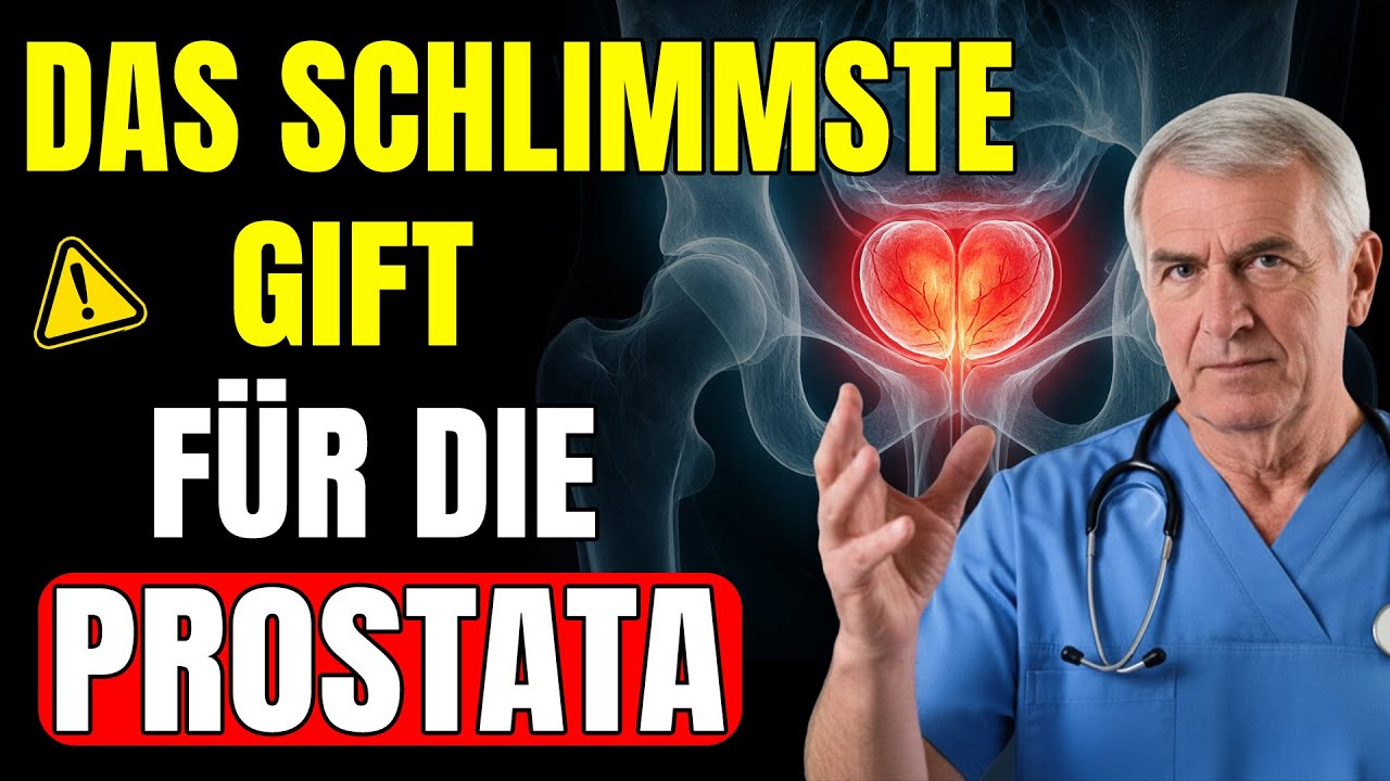 Müssen Sie nachts häufig zur Toilette? Hören Sie auf, DAS zu essen, um Ihre Prostata zu entlasten