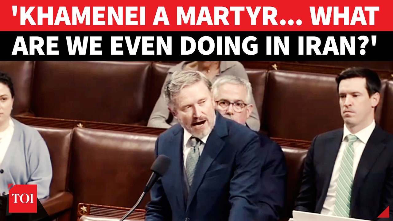 'Americans Dying In Israel's War': Republican Thomas Massie Drops Iran Truth Bomb In U.S. House