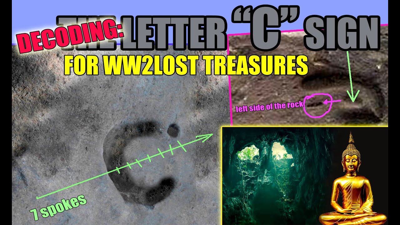 HOW TO DECODE THE LETTER C SIGN IN TREASURE