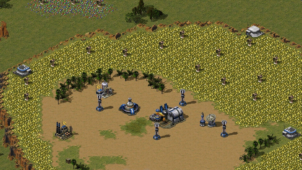 Red Alert 2 | Месть Юри | 7 против 1 | Красотки 8 | Новая карта | Сверхсложный ИИ