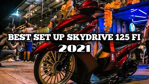 Best set up Suzuki Skydrive125 | ThaiLook Concep