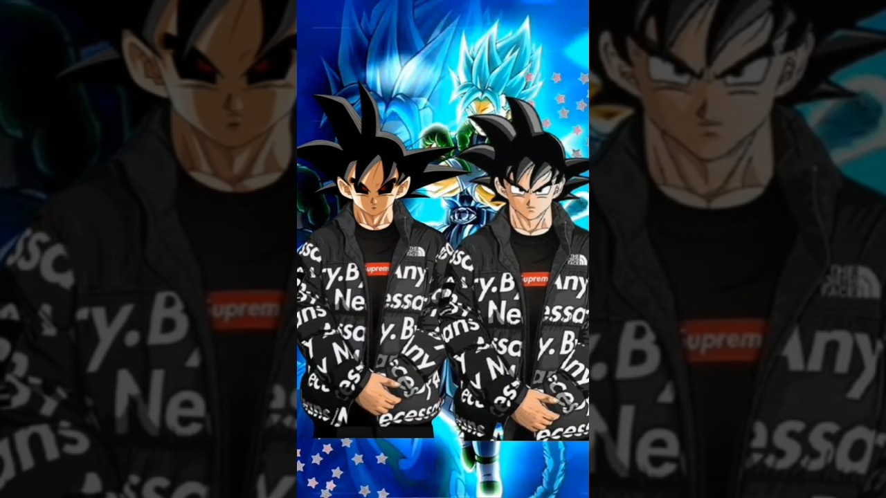 evil Drip Goku vs drip Goku