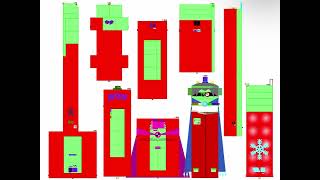 Numberblocks band retro 1401 - 1410