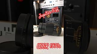 USSR 1970s Jupiter 37A 135mm Soviet Lens (Zeiss Sonnar) @Angelicaaudio