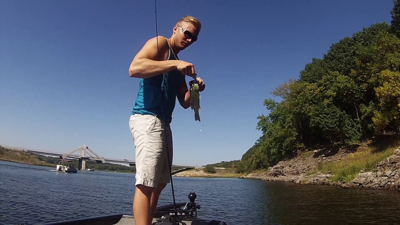 Coralville Reservoir Bass Fishing YouTube