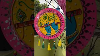Lippian art😍| Hand made wall decor #shorts #art #diy #trending