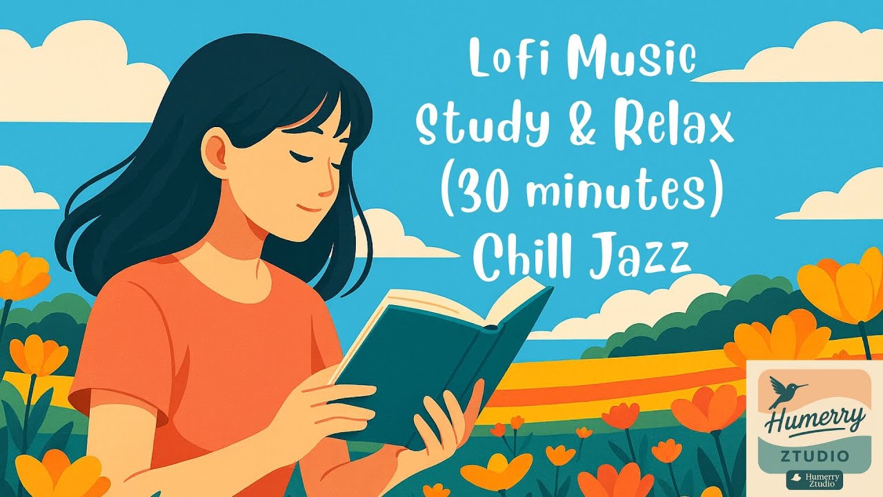 30Min Lo-Fi Beats Chill Jazz to Study & Relax Reading Music | Humerry ...