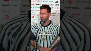 Lionel Messi opens up about his new World Cup goal-scoring record