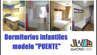 Dormitorios infantiles modelo &quot;Puente&quot;