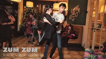 ZumZum Party. Andrey Korotaev and Che. Zouk improvisation.