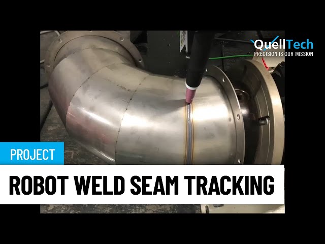 Robot Weld Seam Tracking on Bent Pipe