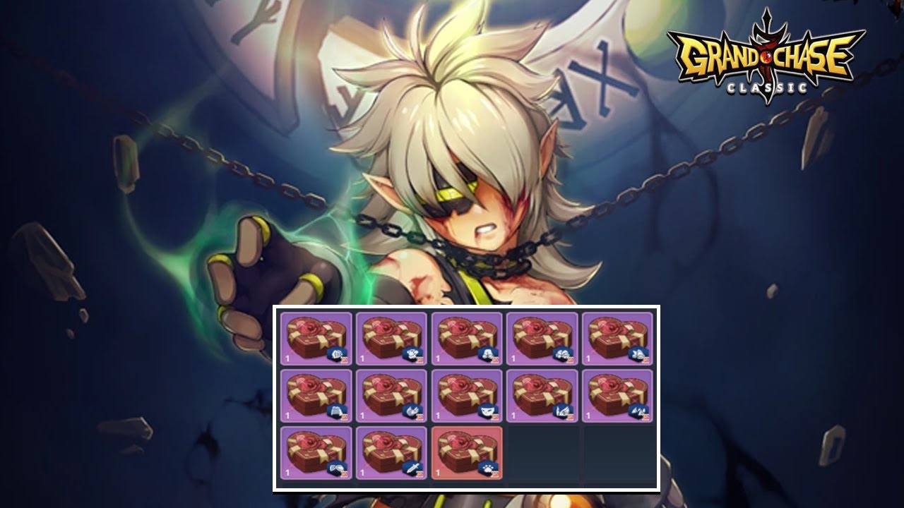 Abri o Sistema de Recompensas Aleatório! Dei Sorte? - Grand Chase Classic