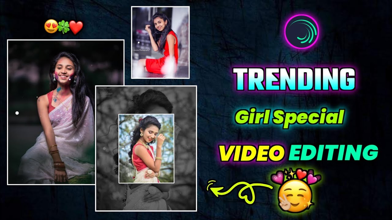 Ye chand sa roshan chehra song status alight motion | Girl beats sync video editing alight motion