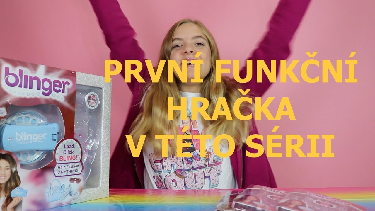 Testuji hračky - BLINGER set pro holky /LEA