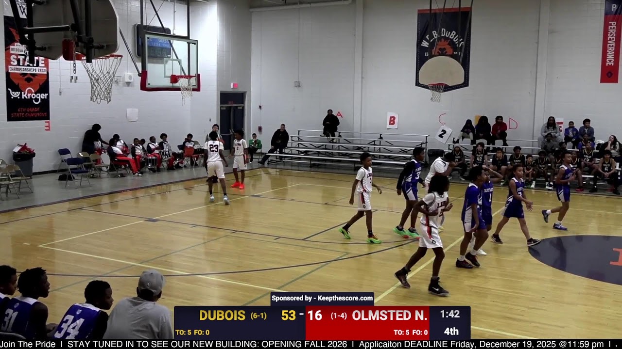 W.E.B. DuBois vs Olmsted North (7th Gr Basketball) | Dec. 18, 2025
