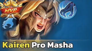 I'M BACK. AGGRESSIVE PLAY NO MERCY. LEARN JUNGLE MASHA BUILD AND EMBLEM