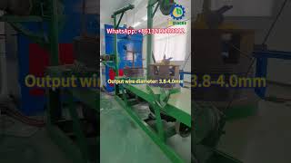 Wire Drawing Machine For Wire Nail Making Machine #nailmakingmachine #wiredrawingmachine
