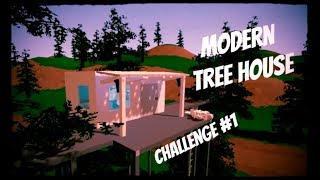Unturned Challenge #1 | Modern Tree House