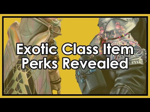 How Exotic Class Items will work in Final Shape (& some new gameplay)