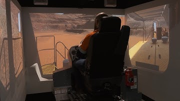 CYBERMINE Cat 777F Haul Truck Simulator