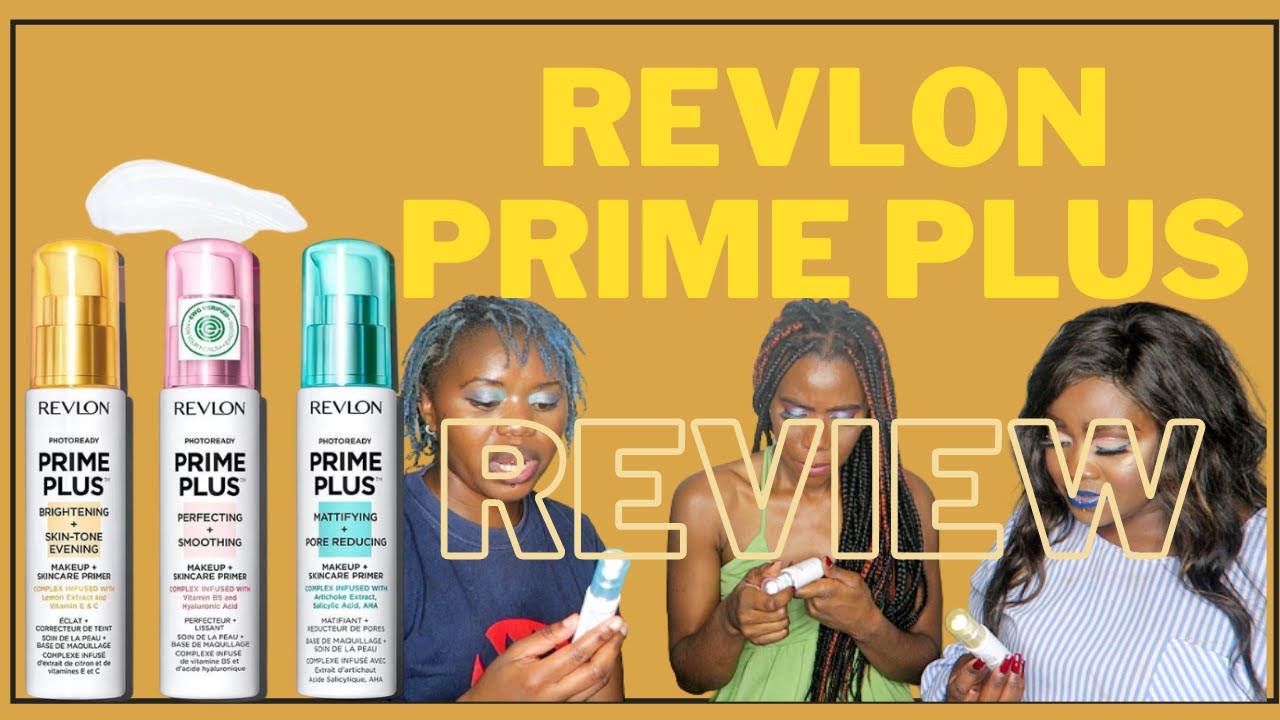 *NEW*REVLON PHOTO READY PRIME PLUS PRIMERS THREE PRIMERS, THREE SKIN