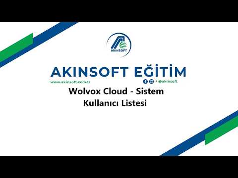 WolvoxCloud - Sistem - Kullanıcı Listesi
