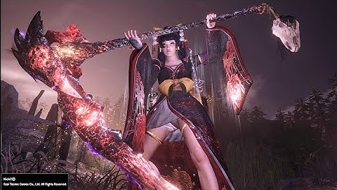 Switchglaive Build - Purple Kukai and The Gang - Nioh 2