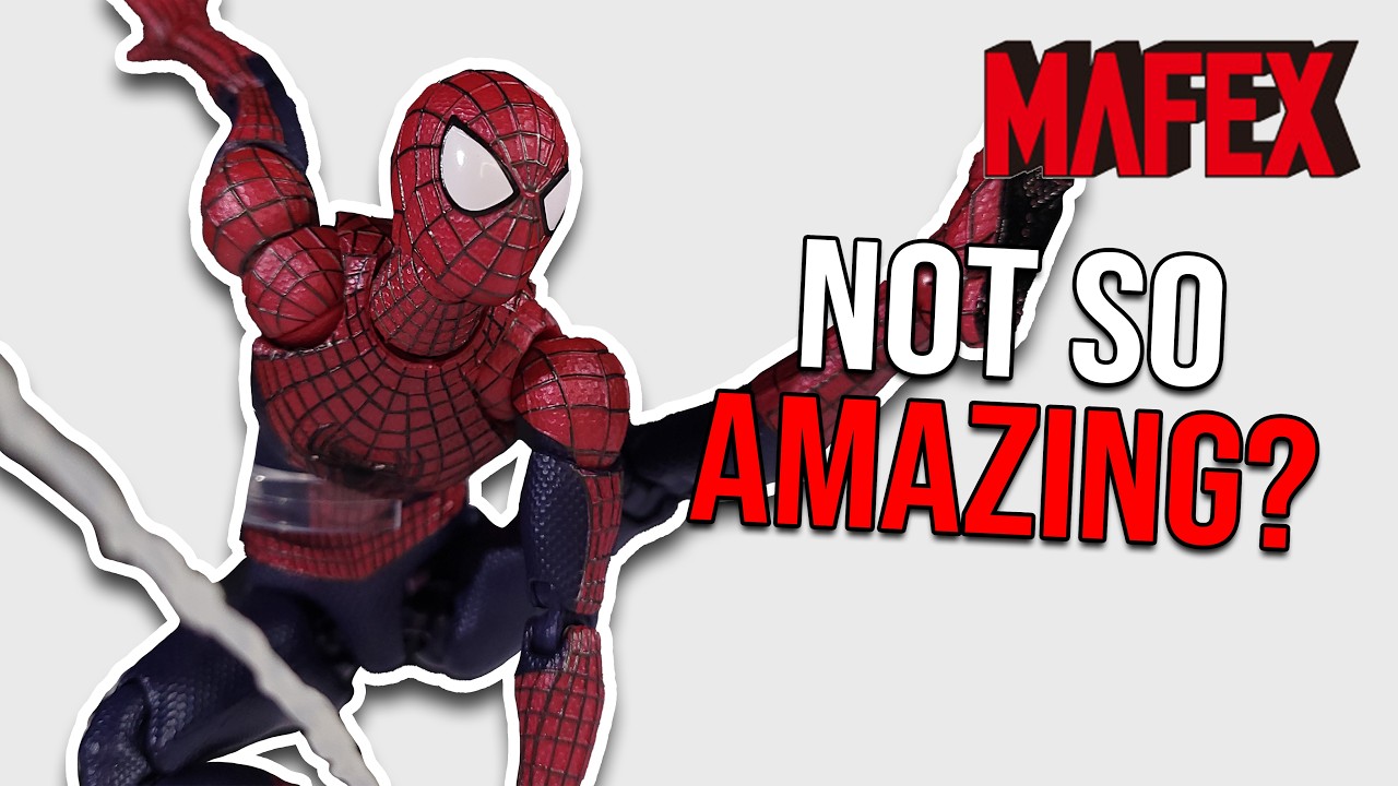 Mafex THE AMAZING SPIDER MAN No. 248 Action Figure Review 