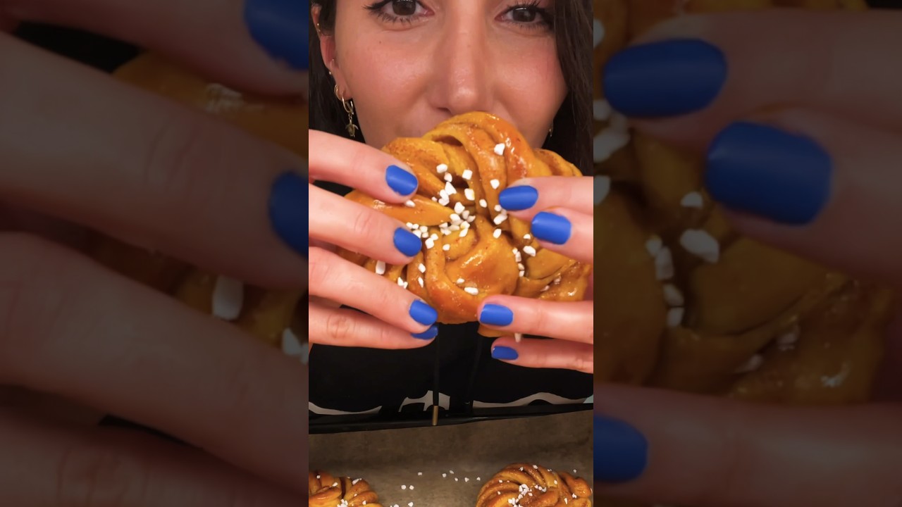 🇸🇪Schwedische Safran-Zimtschnecken | Safranschnecken | kanelbullar # ...