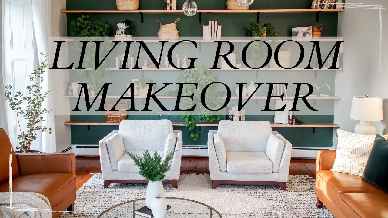 Extreme Living Room Makeover/ Reveal - YouTube