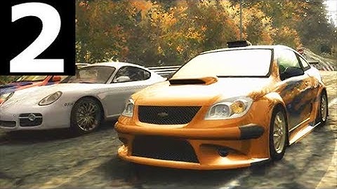 Need For Speed: Most Wanted Walkthrough Gameplay Part 2 (No Commentary Playthrough) (NFS MW 2005)