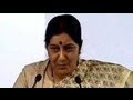Ask Rajnath Singh about me being BJP's PM nominee, quips Sushma Swaraj