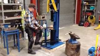 Blacksmiths tyre hammer/ power hammer