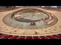 Queensland state velodrome cycling track construction timelapse